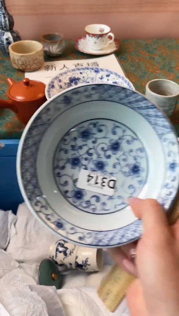 瓷片小*瓷器瓷器D314