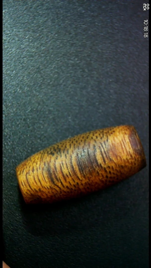 沉香吊坠天然沉香种植棋楠九分沉天珠形1g+