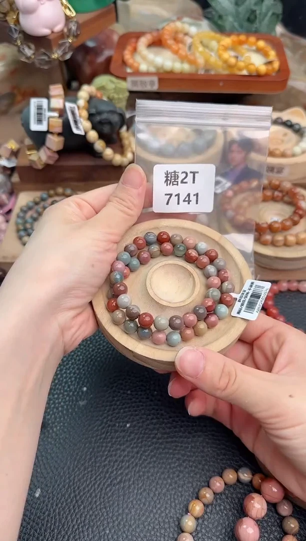 石英质玉手链未镶嵌小***嘟2T7141