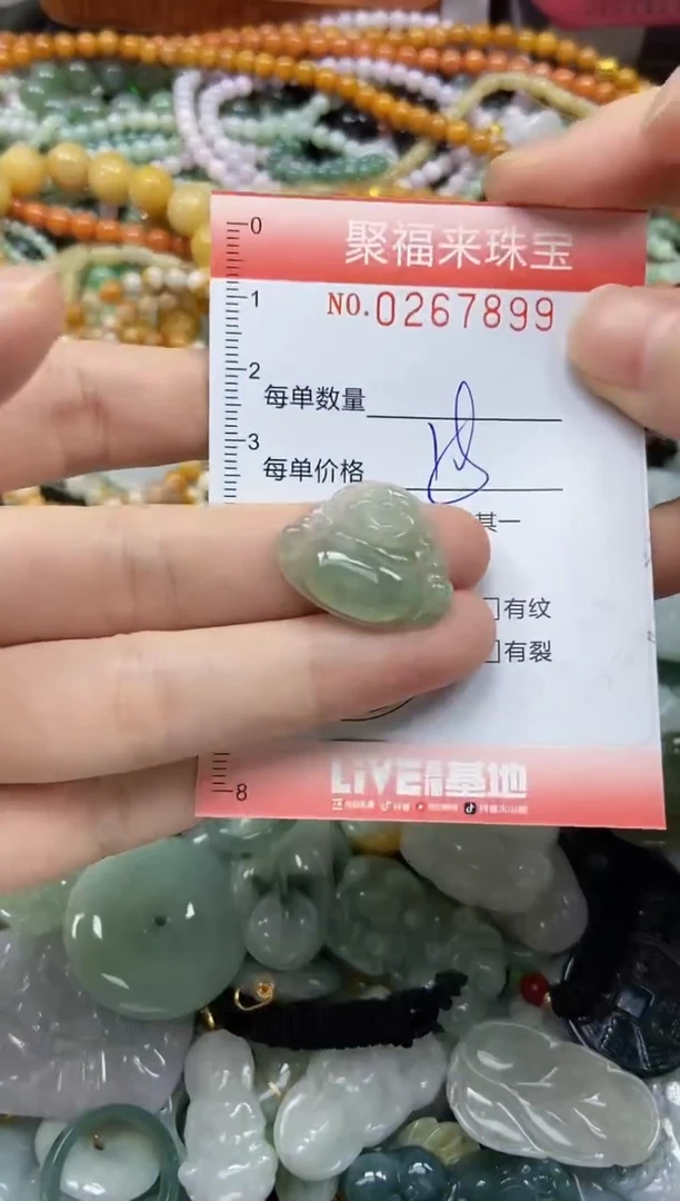 未镶嵌挂件翡翠闪购0267899