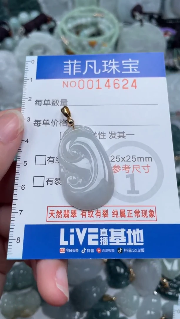 颈饰未镶嵌翡翠14624