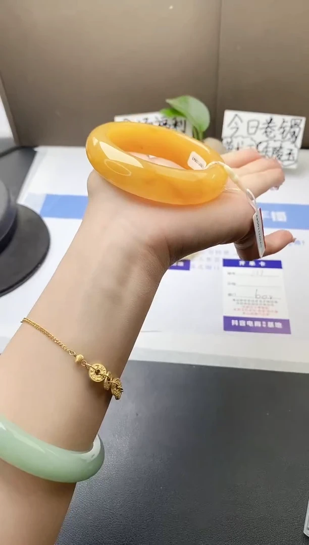 石英质玉手镯未镶嵌j57-HA多样性发货60+