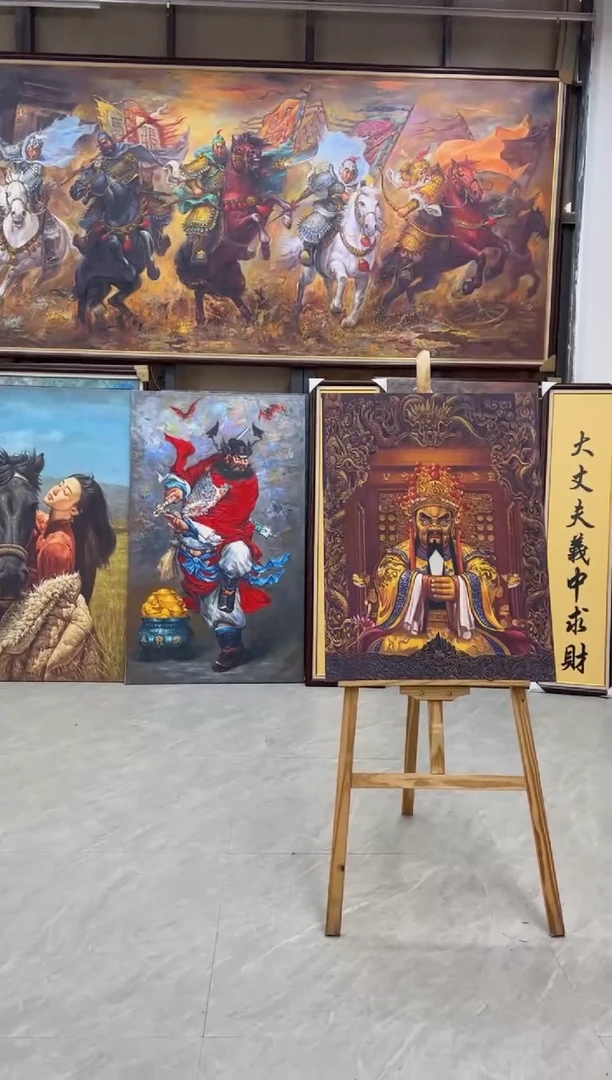 【闪购商品】书法定制 钟馗聚宝盆加朱砂+五爷画芯