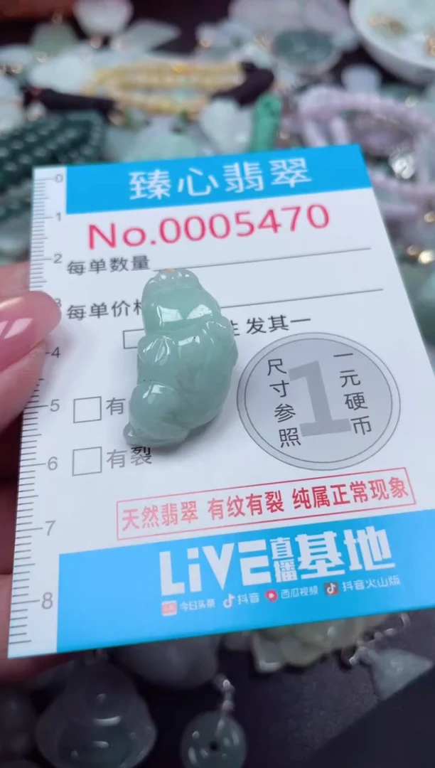 颈饰未镶嵌翡翠5470