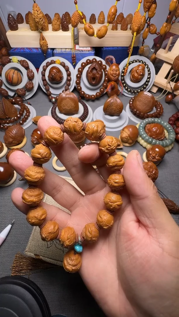 手串橄榄核蟾仙的