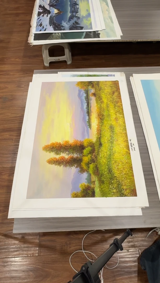 油画【90号】约90*60cm丨朝鲜原创纯手绘孤品油画丨顺丰包邮