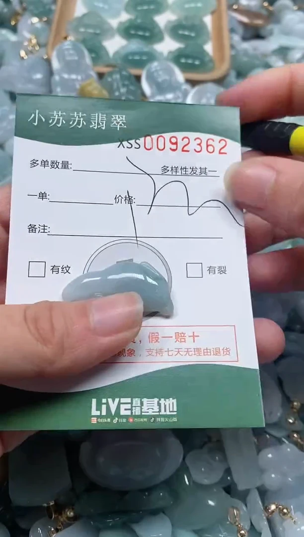 【闪购商品】翡翠颈饰未镶嵌闪购商品0092362