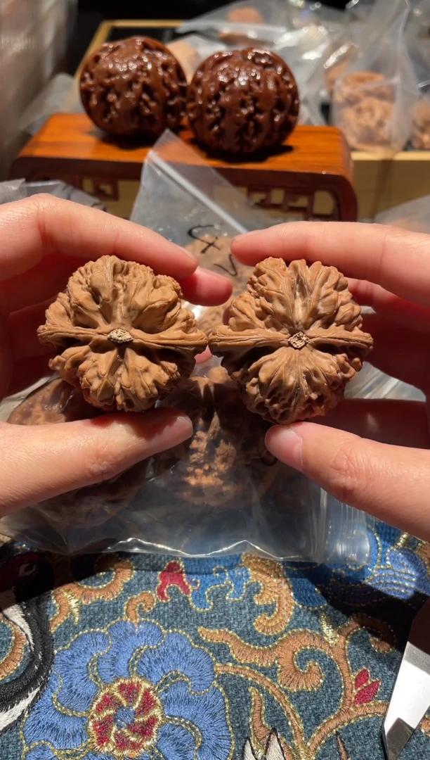 把件文玩核桃004大粗筋底有点歪46