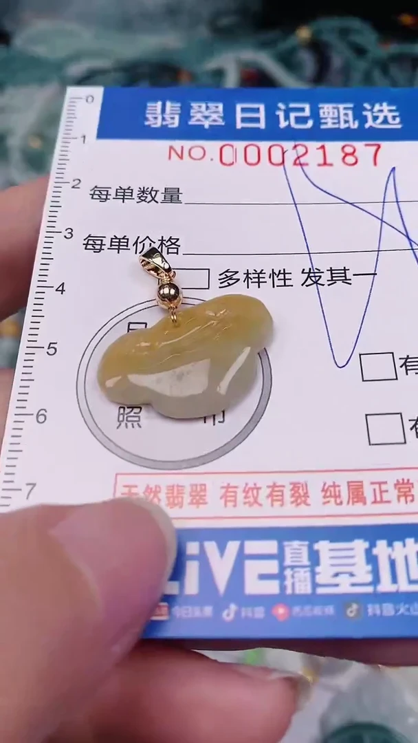 【闪购商品】翡翠颈饰未镶嵌00002187