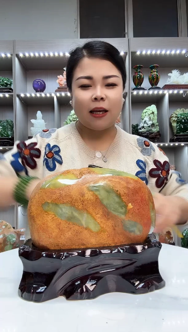 石材天然石材家居摆件办公室客厅玄关高档摆件