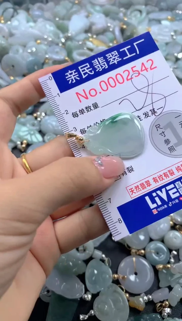 颈饰未镶嵌翡翠2542