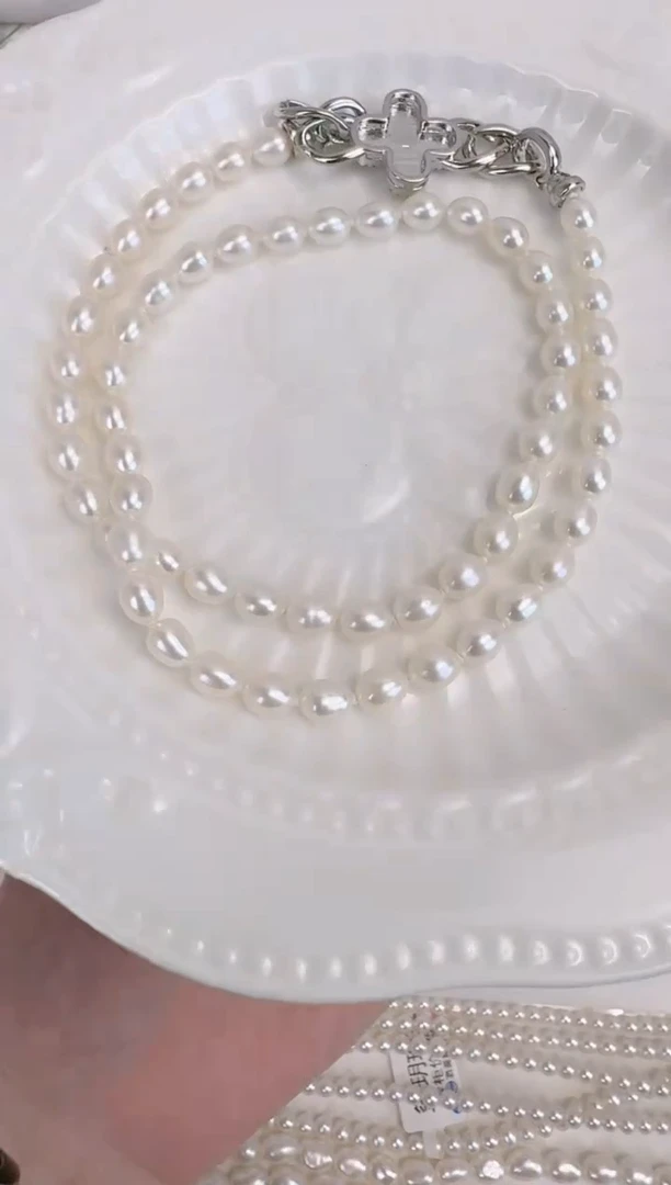 【闪购商品】淡水珍珠颈饰未镶嵌s03