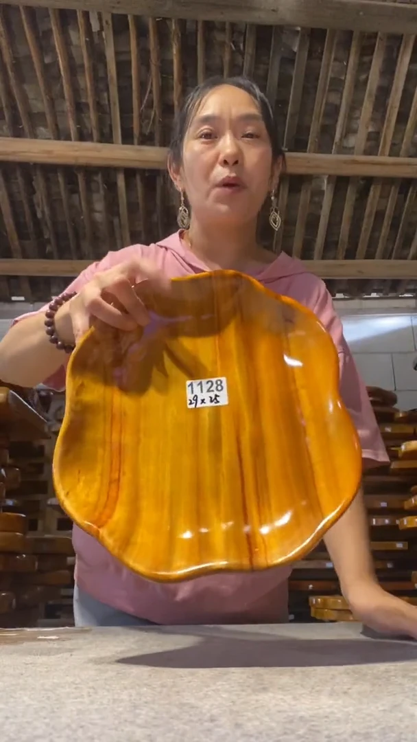 实木茶盘 一物一拍（不含配件）