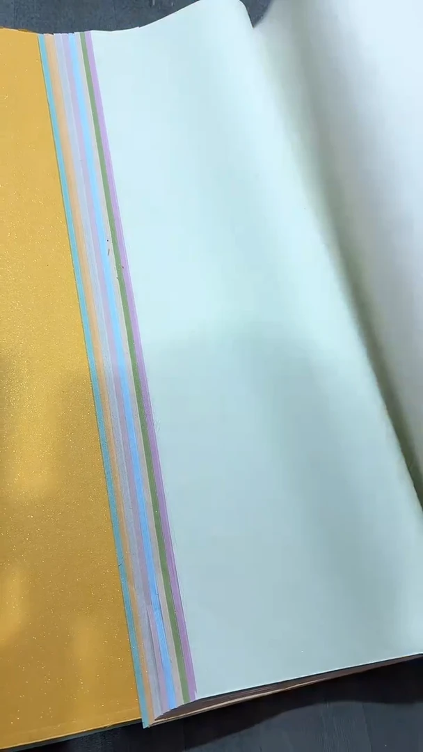 纯手工四尺整张十色50张煮锤珍金
