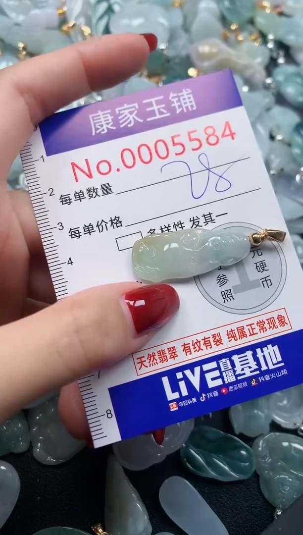 颈饰未镶嵌翡翠5584