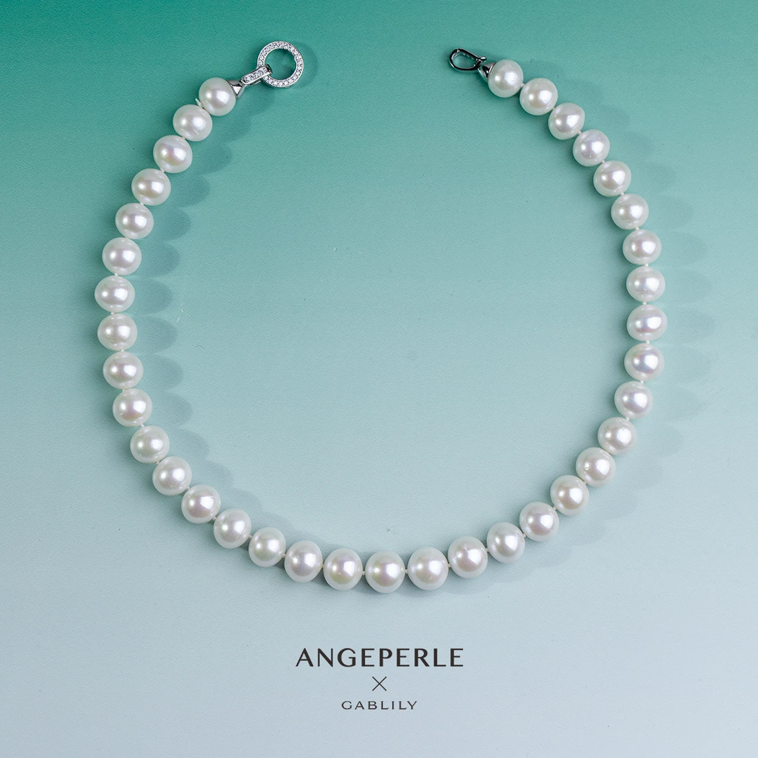 【鸿运专属】天使之泪淡水珍珠大龙珠满串11-12.5mm 百搭时尚简约款
