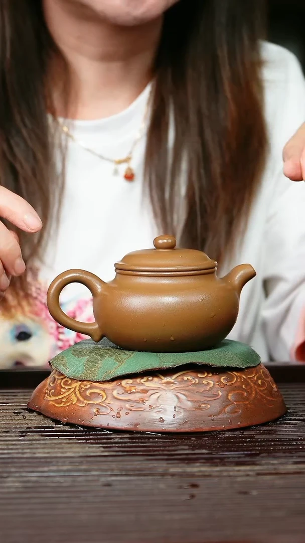 茶壶紫砂宜兴原矿紫砂壶200c