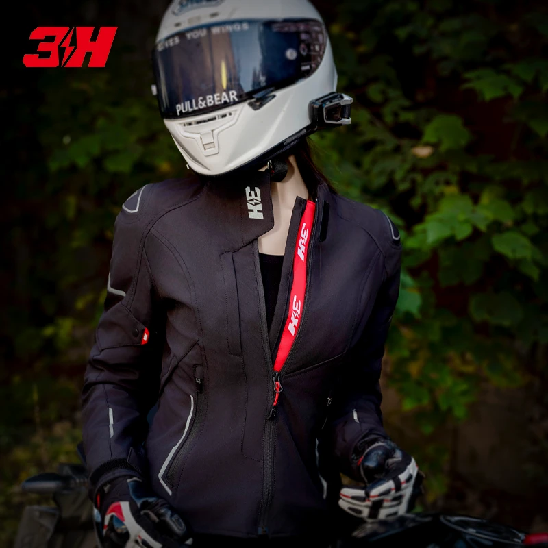 3H磐石骑行服女款摩托车机车冬季保暖防水防摔通勤休闲四季摩旅
