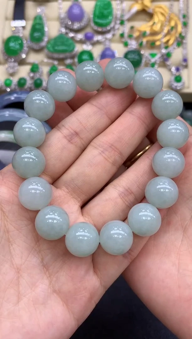 未镶嵌手串翡翠189-中国好珍宝