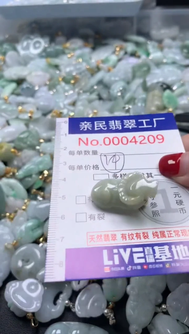 颈饰未镶嵌翡翠4209