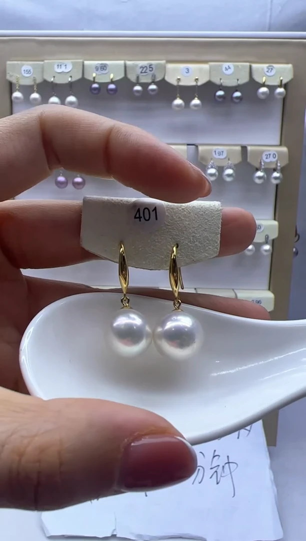 【闪购商品】淡水珍珠耳饰银S925镶嵌222