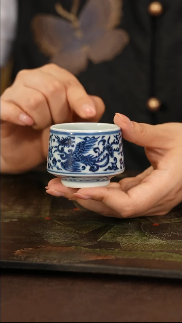 明珠堂-凤纹杯 尼克美学