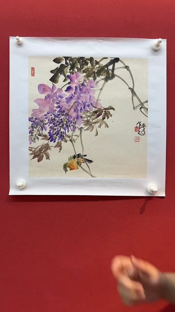 国画张平子-国画花鸟1平尺