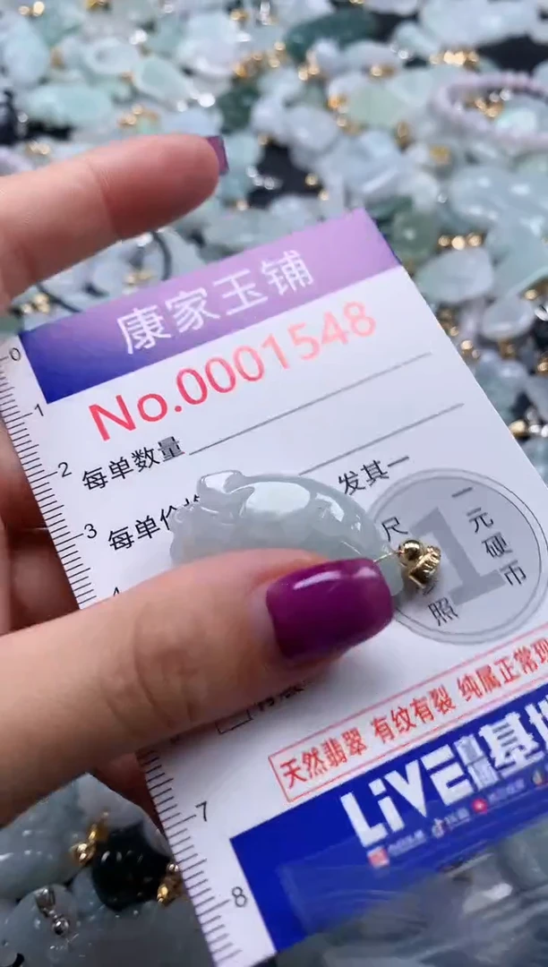 颈饰未镶嵌翡翠1548