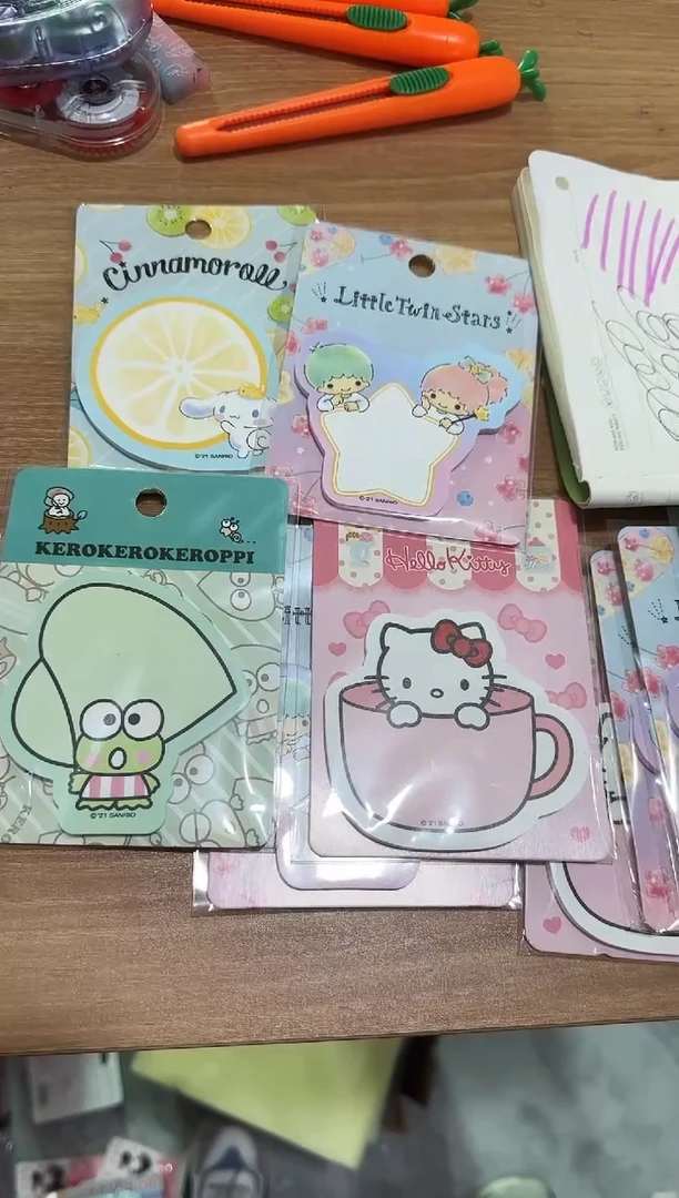 三丽鸥  小号告示贴 10包 款式随机