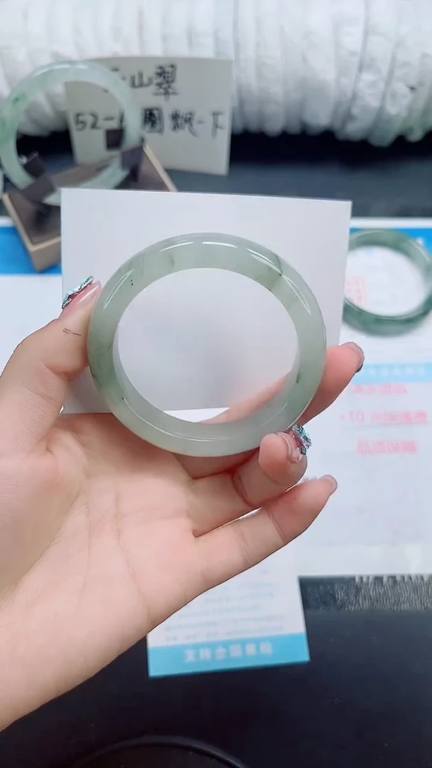 石英质玉手镯未镶嵌b126-圈口56