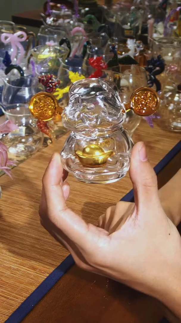 【闪购商品】财神公道杯晶焱金标