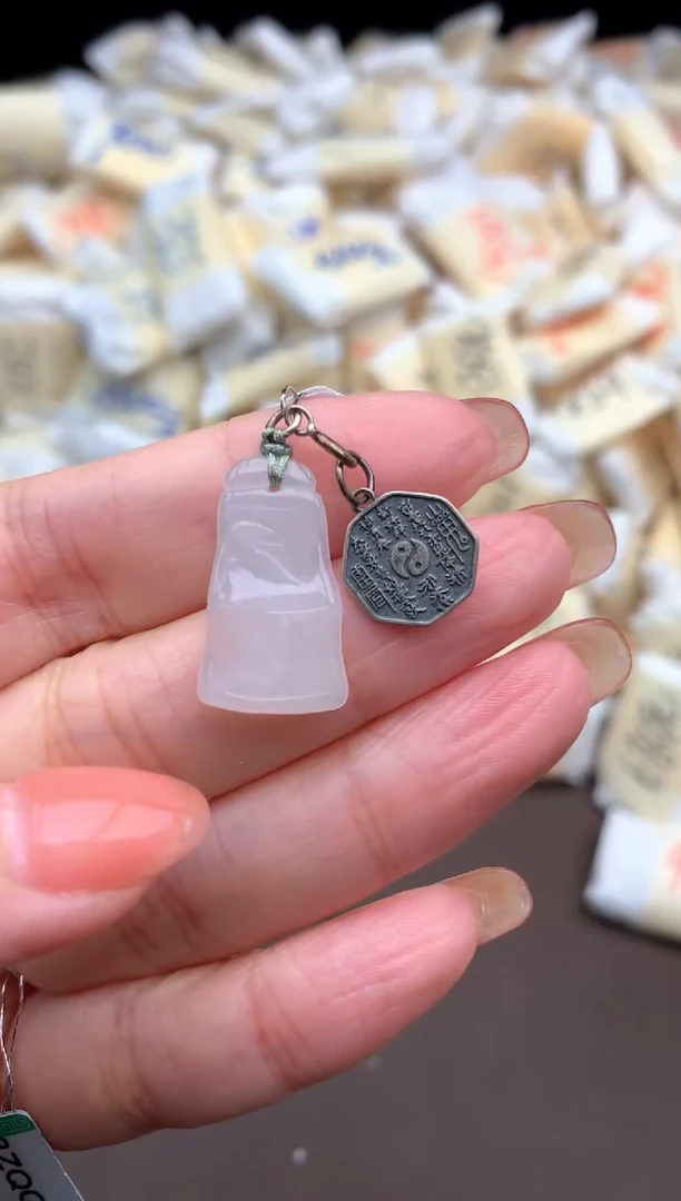 【闪购商品】翡翠挂件银S925镶嵌一