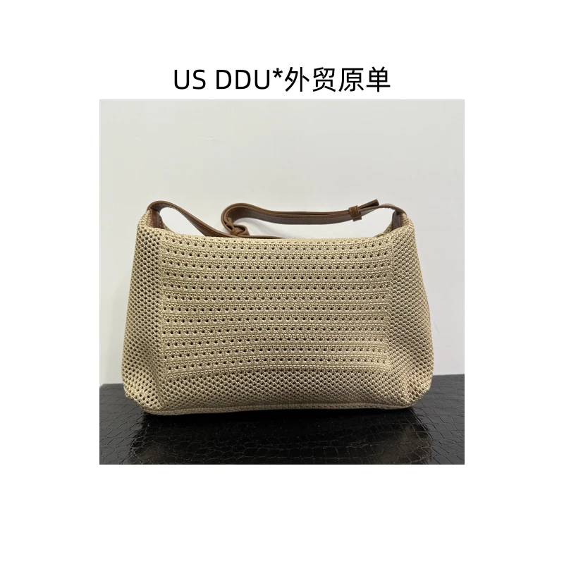 A142 草编hobo时尚百搭手提腋下包6890DIY/Q006