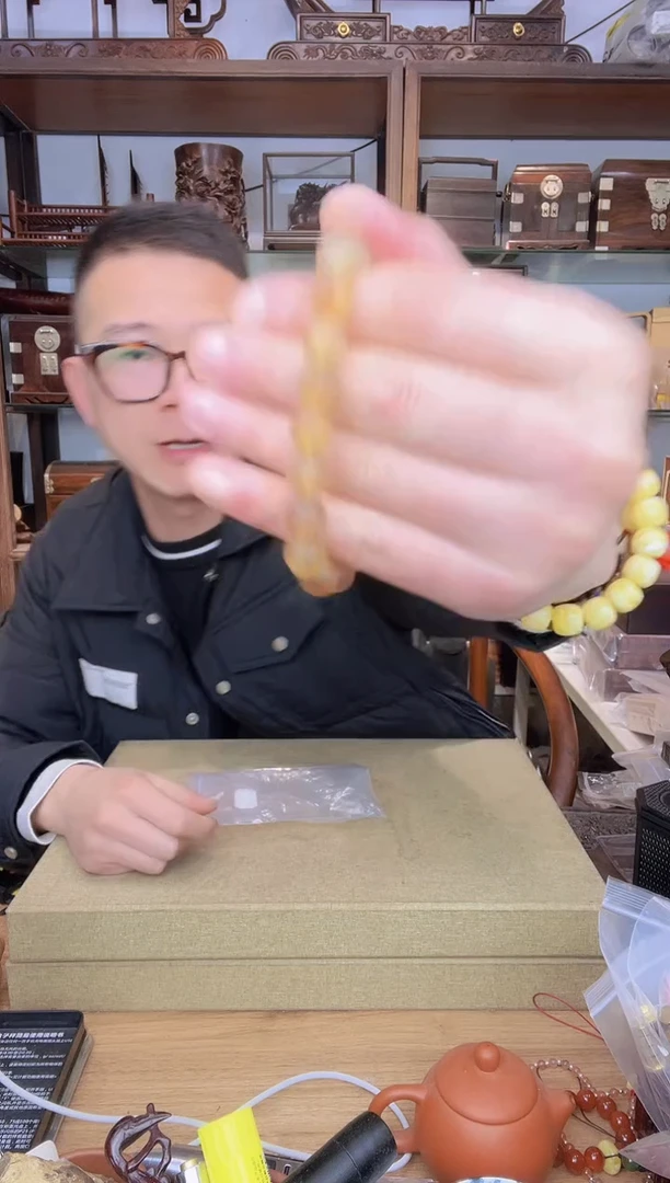 【闪购商品】乌木类书架985可可1.0单圈手串