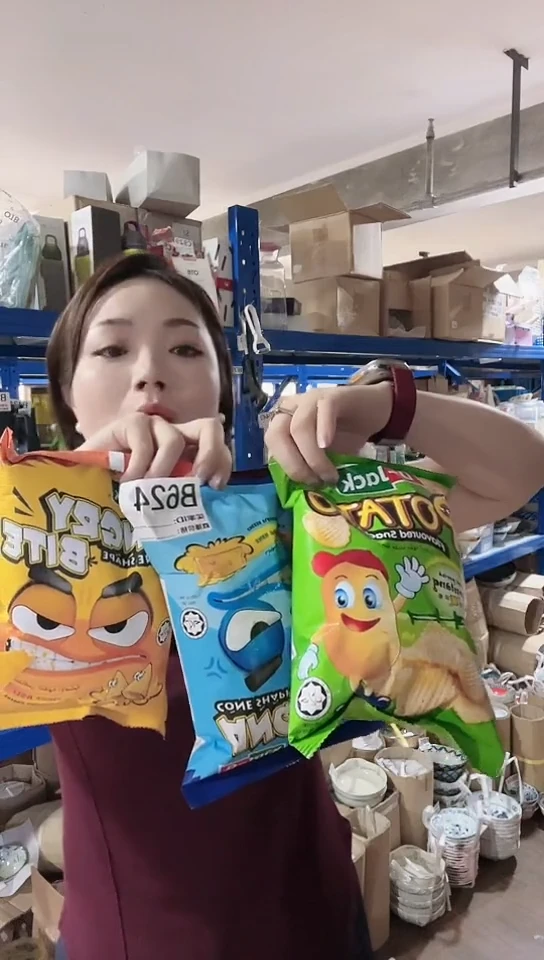 瓷片进口家用百货三角脆三包不同款B624