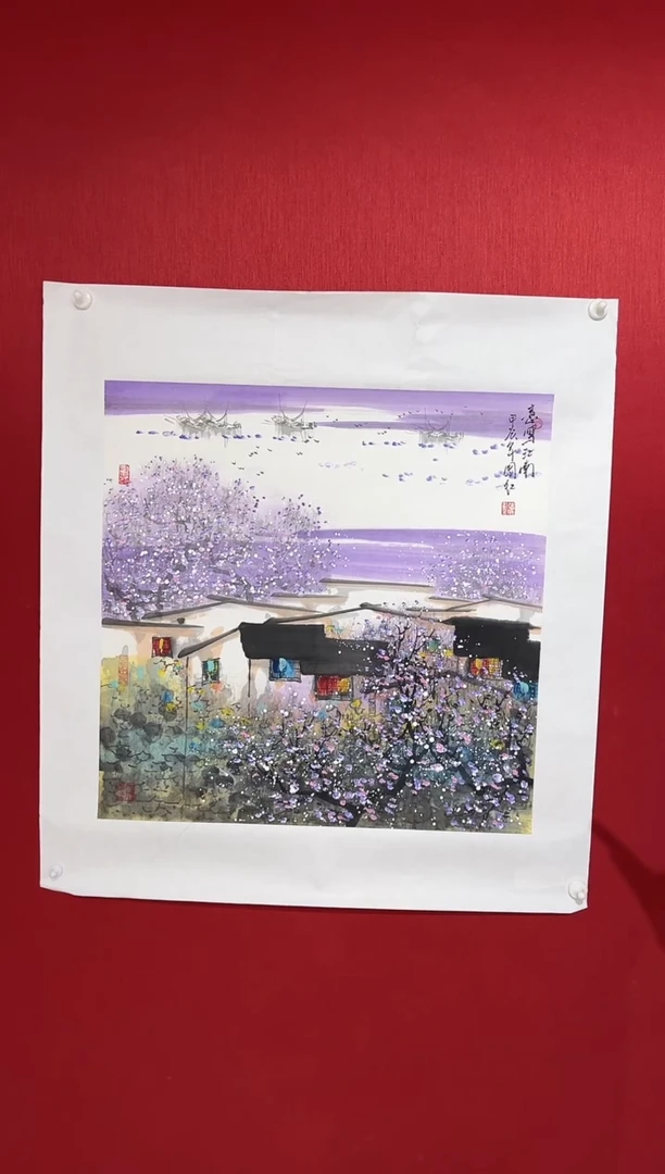 国画张国红老师画作