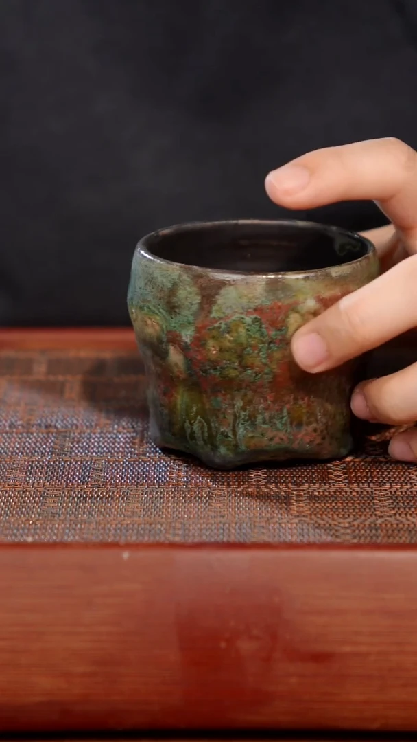 陶瓷奢瓷/瑞寅柴烧茶器（杯子）623