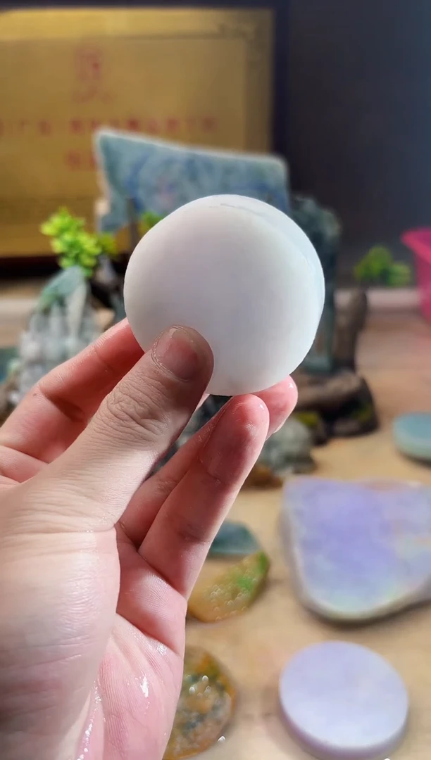 翡翠挂件未镶嵌A货张麦A926