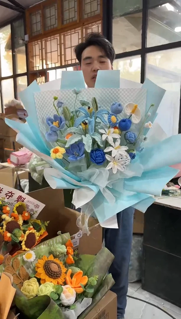 非遗手工定制花束，孤品清仓！！