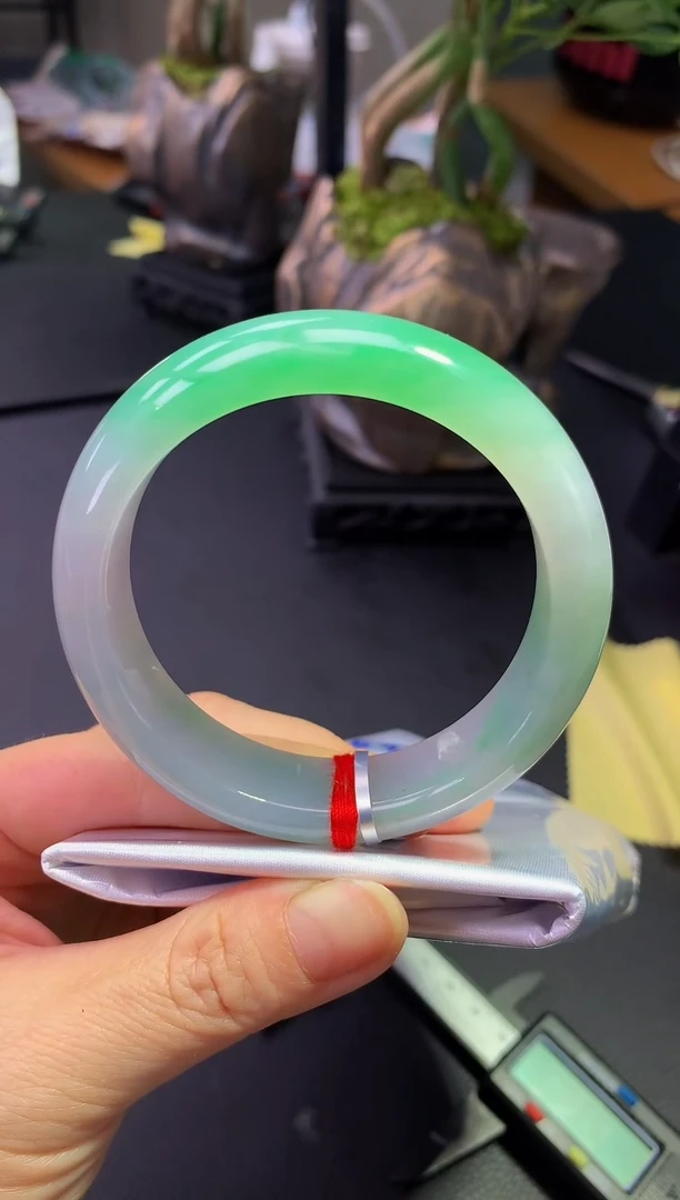 未镶嵌手镯翡翠Y18-59正圈