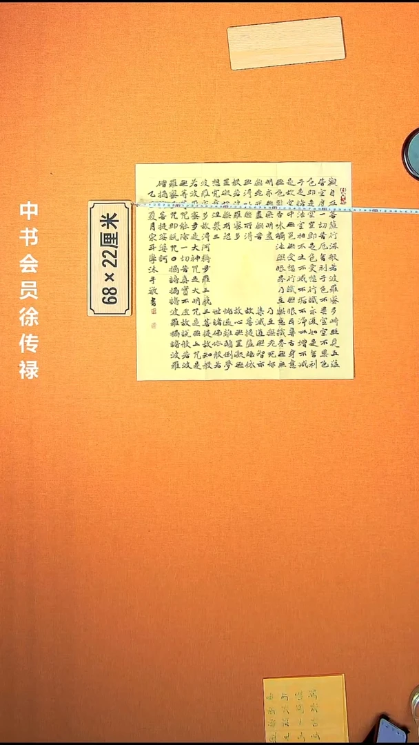 书法中书会员徐传禄老师作品