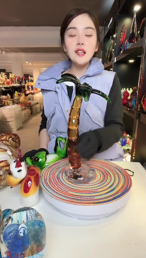 【闪购商品】茶盏琉璃摆件家居摆件