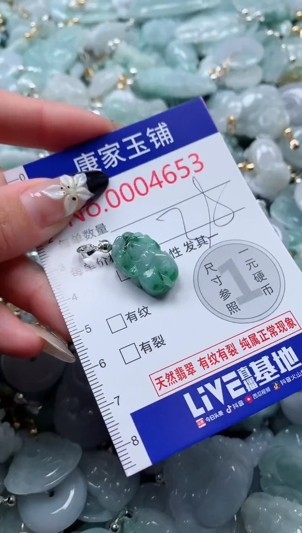 颈饰未镶嵌翡翠4653