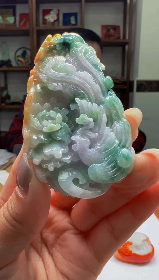 【闪购商品】定制翡翠未镶嵌6-Q2025-3-6-47