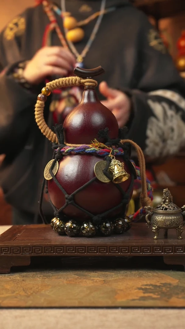 466大漆一物一拍记葫堂出品【不带手串】