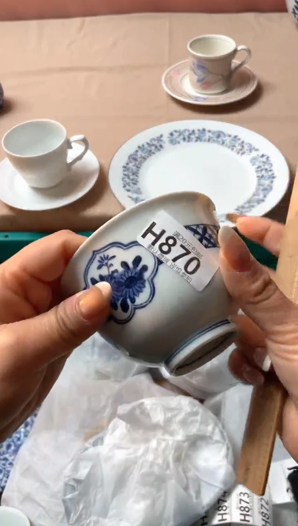 瓷片漆**猫瓷器瓷器H870