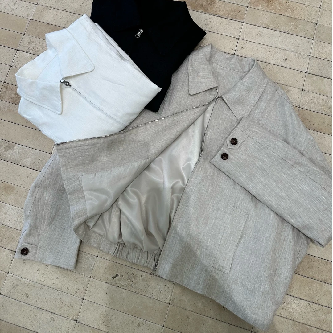 FUJIA STYLE新款气质休闲韩版简约纯色长袖外套J98039