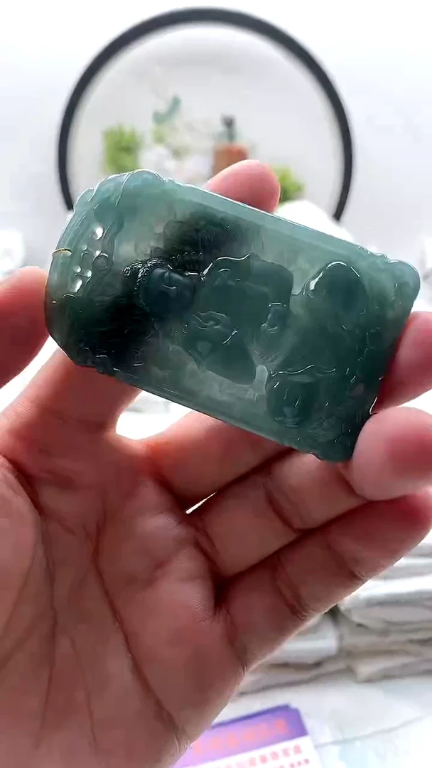 颈饰未镶嵌翡翠阿弥陀佛