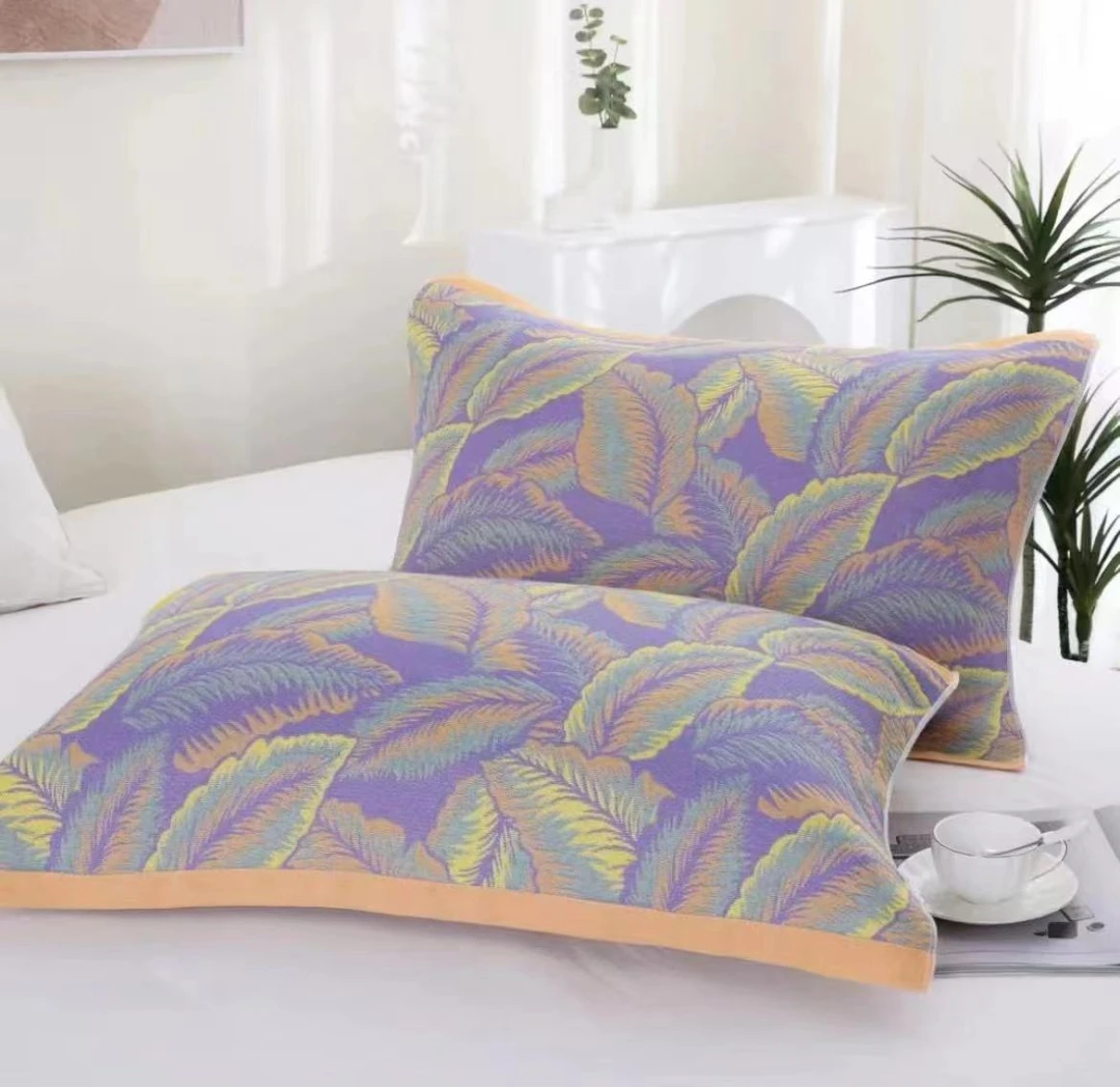 （芭蕉羽枕巾）52-78  柔软舒适亲肤透气枕巾