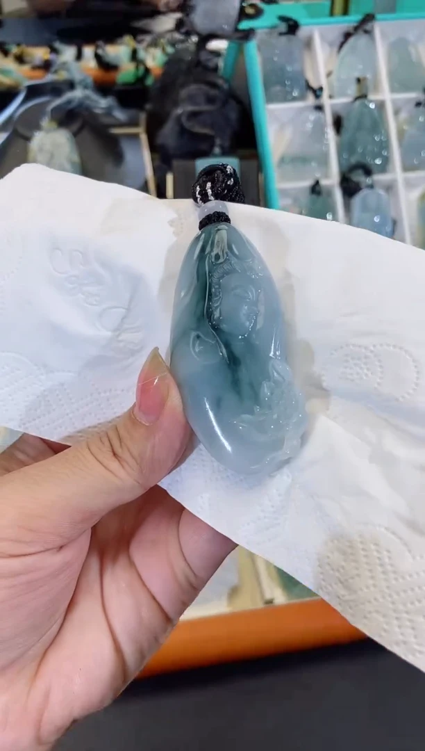 颈饰未镶嵌翡翠缅甸天然翡翠